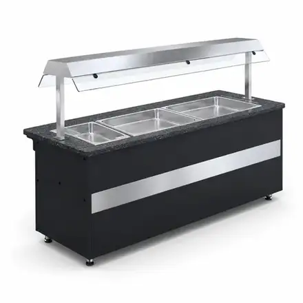 Igloo GLH-1000OPEN Gastroline Open 1000mm Heated Serve-Over Display