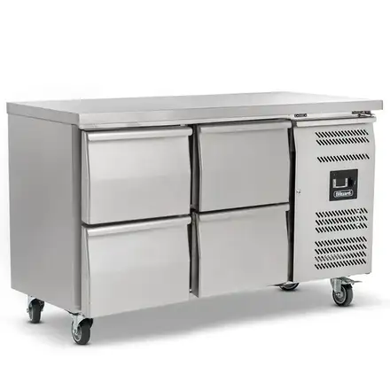 Blizzard HBC2NU-22 Four Drawer Counter Refrigerator