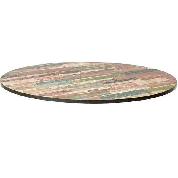 Extrema Compact In / Outdoor Table Top - 600mm Dia Round - See Colours
