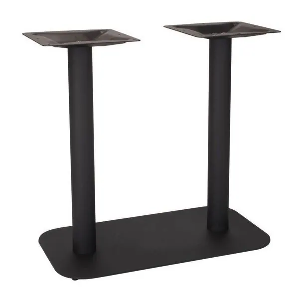 Profile Radius Edge 750x420 Twin Pedestal Table Base - Height Options