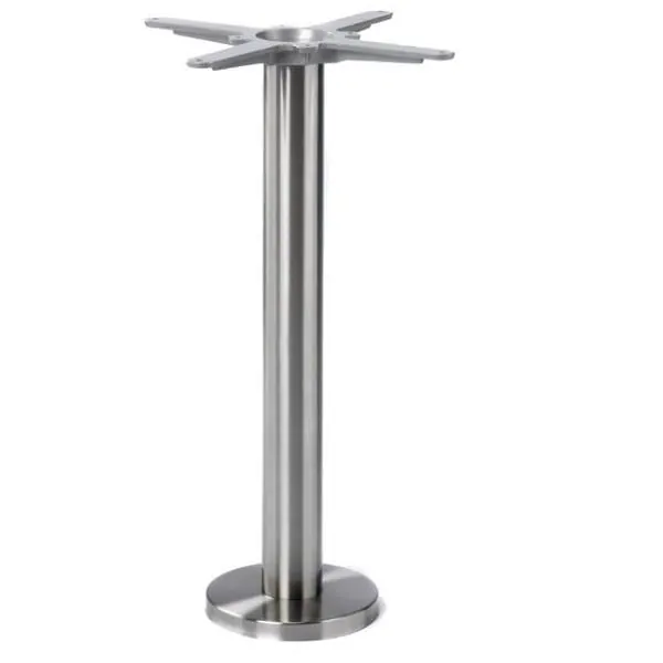 Profile Brushed Steel Floorfix Dining Table Bases - 343990