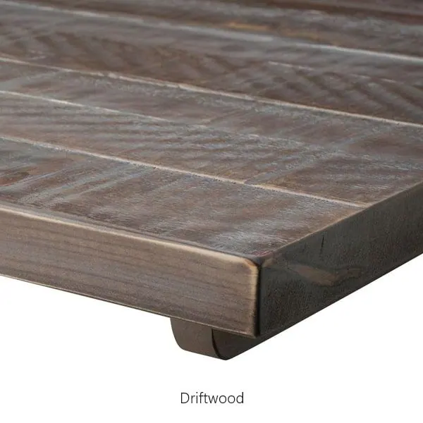 Stock Rustic Wooden Table Tops - Barrel / Driftwood - 34mm Thick