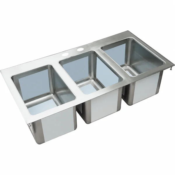 DIS3DB101410 Drop-In Sink, 3 Bowls – 940 × 483 mm