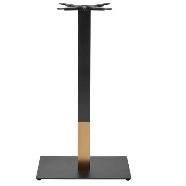 Boston Sleek - Black and Gold - Small Rectangle - Height Options
