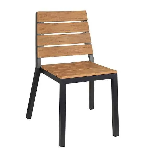 Riga Retro Outdoor Chairs - Aluminium / Non Wood Slats