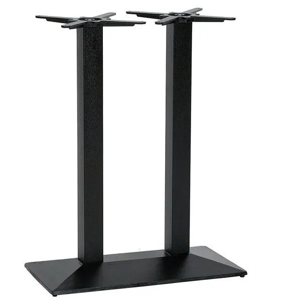 Newton Pyramid Twin Black Bar Table Bases