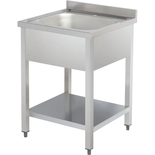 YLS66BM1 Sink, 1 Bowl with Undershelf – 600 × 600 mm