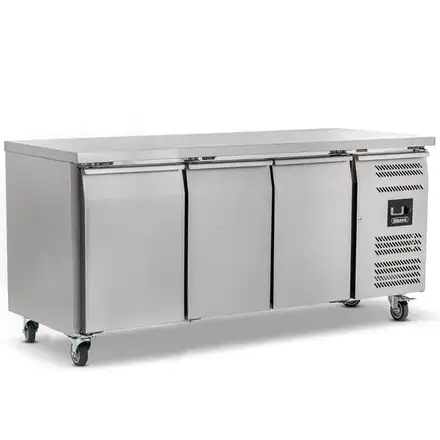 Blizzard HBC803 Triple Hinged Door Deep Counter Refrigerator