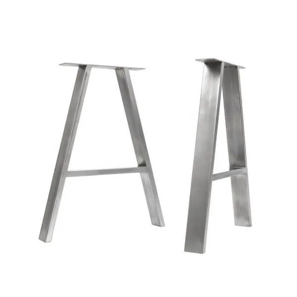 A - Frame Industrial Table Legs (Set of 2) - See Options