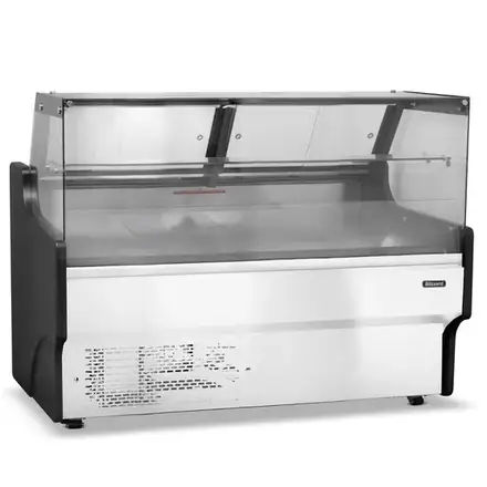 Blizzard BFG130WHV2 1.3m Flat Glass Serve Over Counter