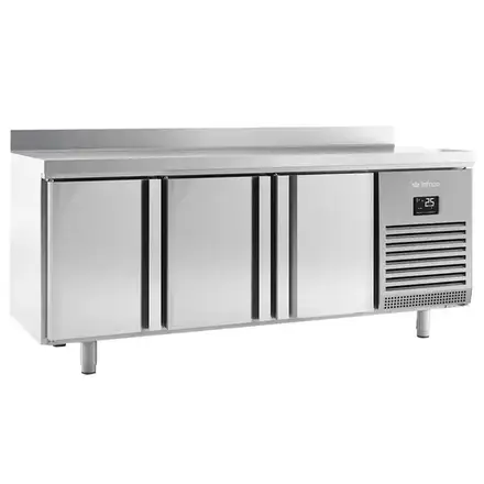 Infrico BMPP2000 Slimline Triple Door Refrigerated Counter With Upstand