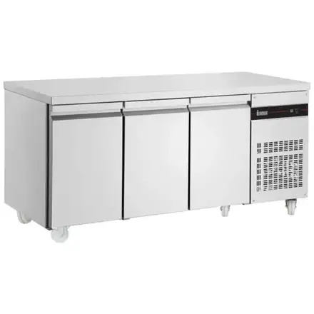Inomak SL999-HC Slimline Triple Hinged Door Counter Refrigerator