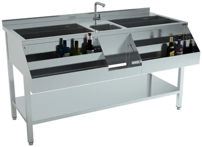 CombiSteel 7084.0015 Cocktail Bar Station 1600
