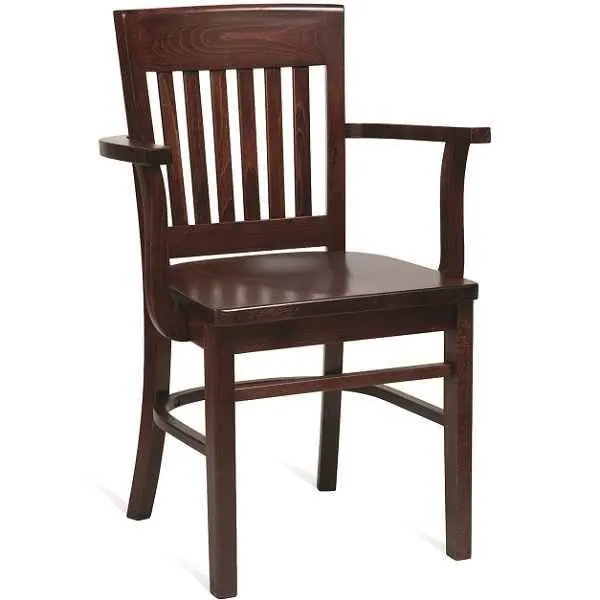 Boston Heavy Duty Pub Arm Chairs - Natural