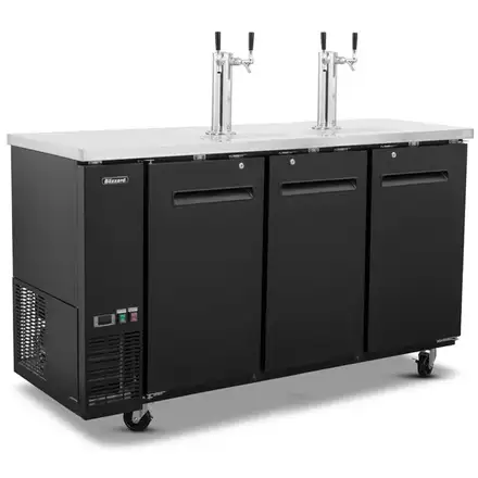 Blizzard KEG3 Triple Keg Cooler With 2 Risers