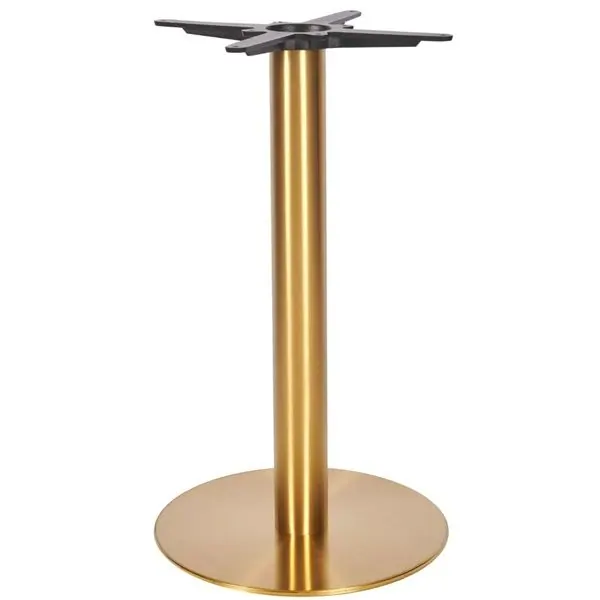 Vintage Brass Table Bases – Small Round | 3 Height Options