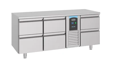 CombiSteel 7489.5380 700 Refrigerated Counter 6 Drawers Monoblock Energy Line
