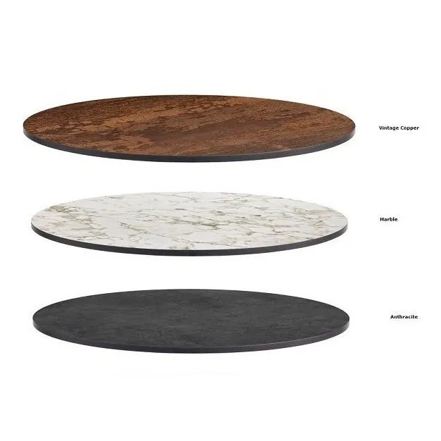 Extrema Compact In / Outdoor Table Top -900mm Dia Round - See Colours
