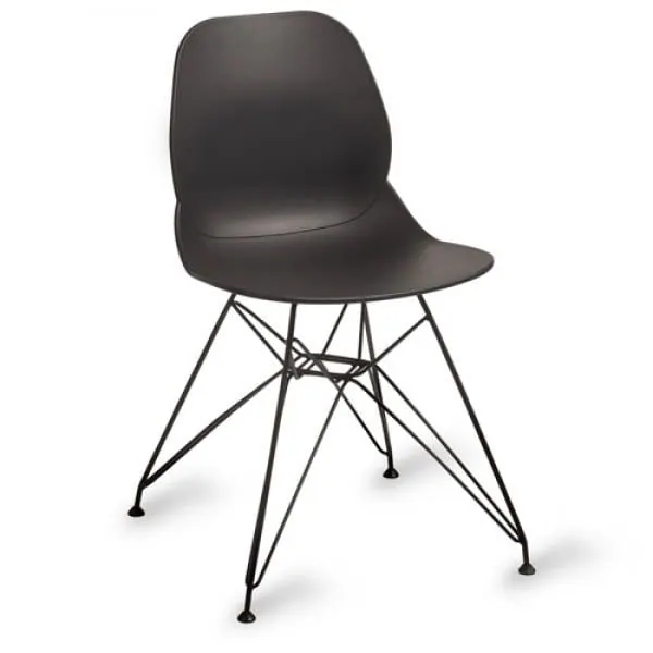 Shoreditch Black M Frame Breakout Area Chairs - See Colours