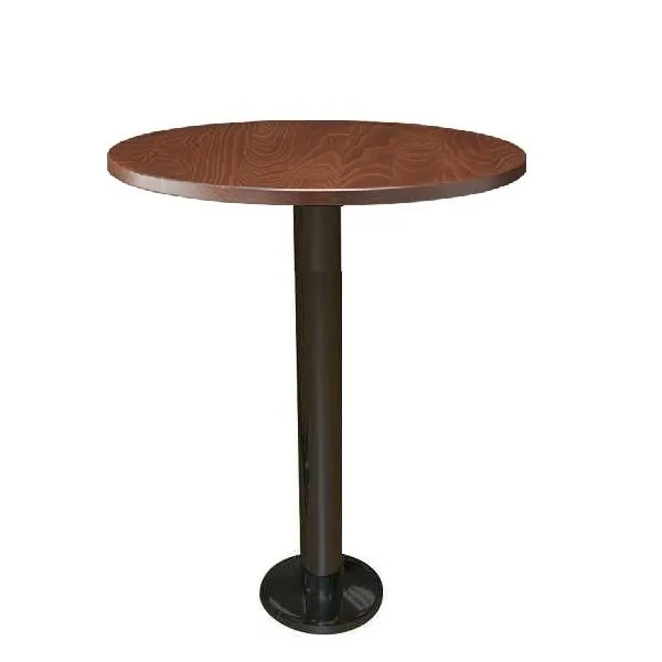 Awill Black Floor Mounted Fixed / Bolt Down Dining Tables