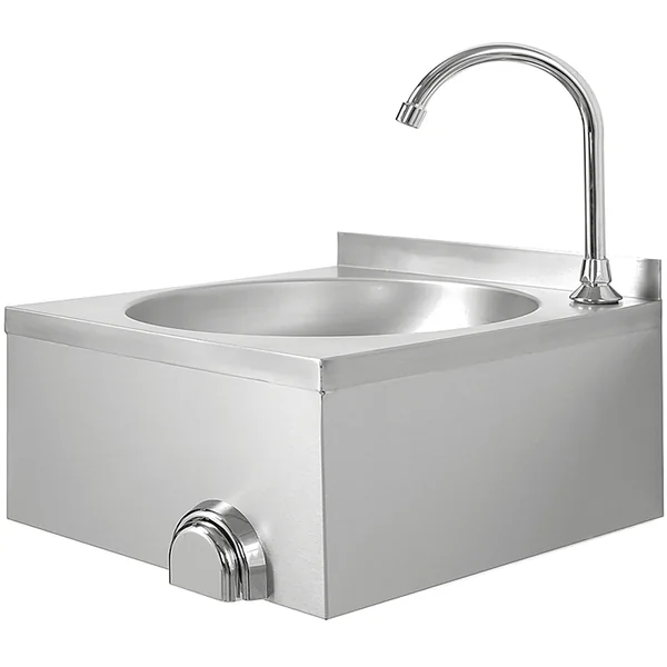 THHWR44 Knee-Operated Hand Wash Basin – 400 × 400 mm