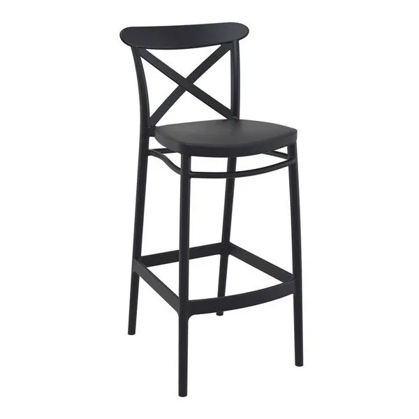 Cross 750mm In / Outdoor Bar Stool - See Colours