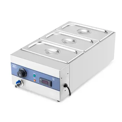 ACE 3 Pot Square Wet Bain Marie