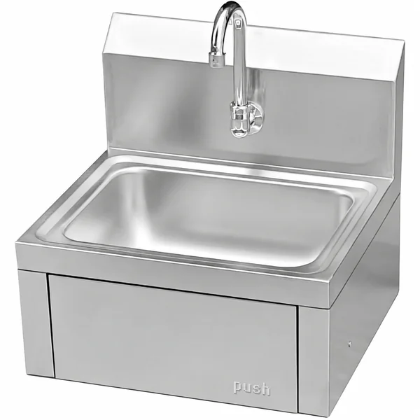 YLS42 Knee-Operated Hand Wash Basin – 430 × 385 mm
