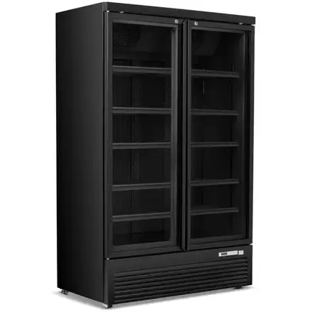 Blizzard BMF2 Double Hinged Glass Door Display Freezer