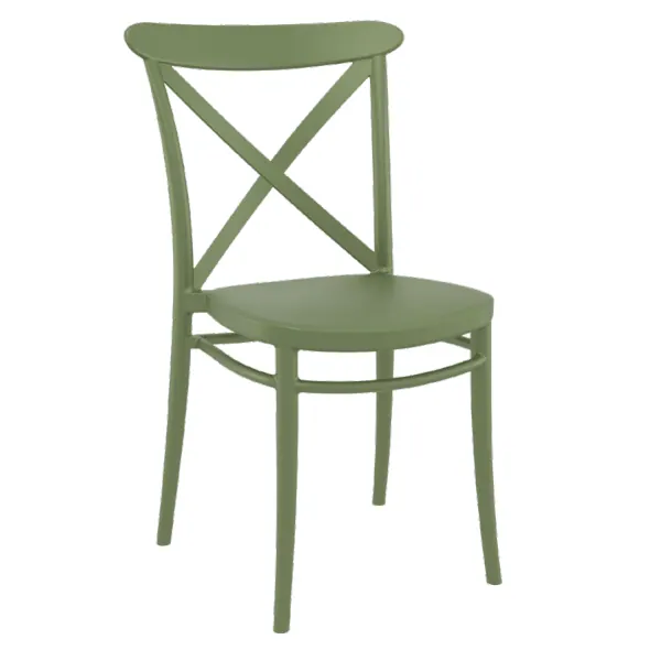 Cross Back In / Outdoor Chairs - See Colours