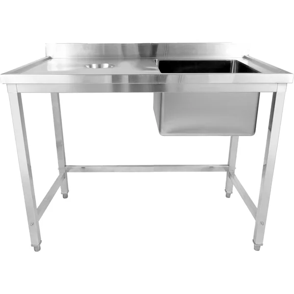 WHSTD1260R Sink, Right Bowl, Left Scrap Hole – 1200 × 600 mm