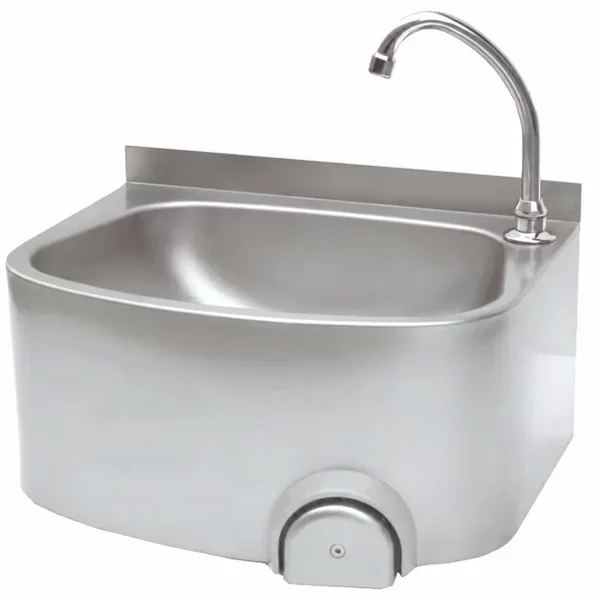 YLS48 Knee-Operated Hand Wash Basin – 480 × 350 mm