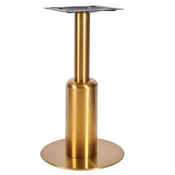 Titan Small Brass Bar or Dining Table Bases - See Sizes