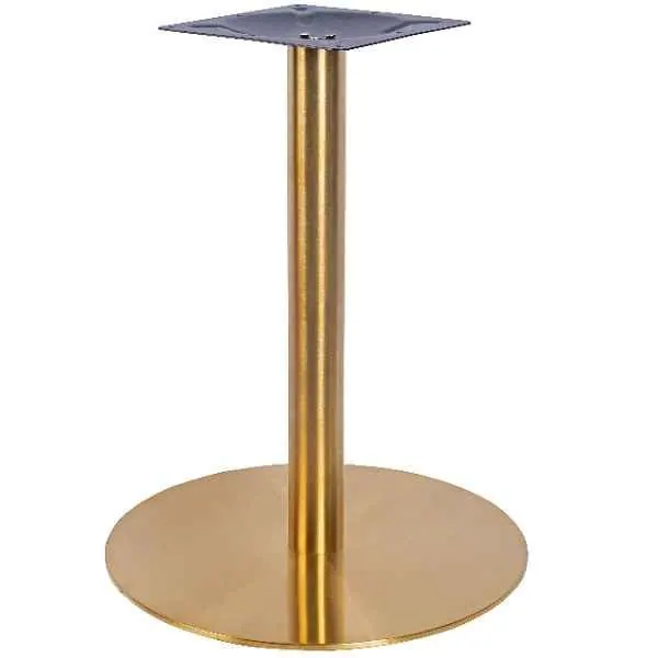 Vintage Brass Table Bases - Large Round - See Sizes