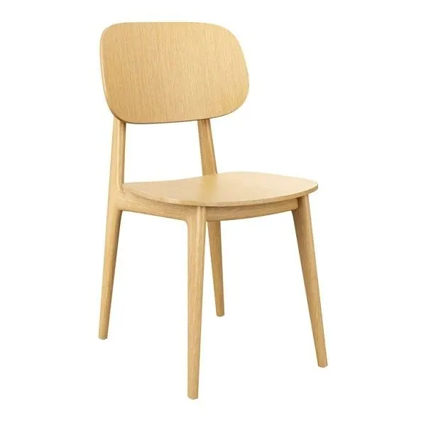 Relish Wooden Restaurant Chairs - Solid Oak