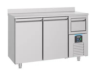 CombiSteel 7489.5260 600 Refrigerated Counter 2 Doors with Disposal Drawer for Coffee
