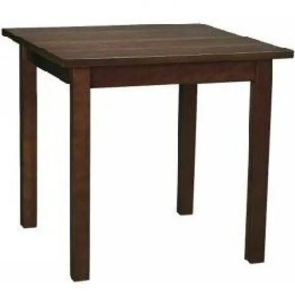 Prima 690x690mm Prima Solid Wood Restaurant Tables - Walnut
