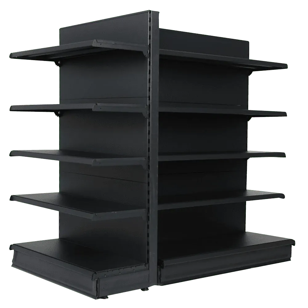 Shelving End Promo Bay 1.4m High with Base Shelf