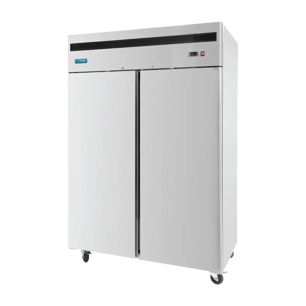 Unifrost R1310SVN 1300L Double-Door Upright Refrigerator