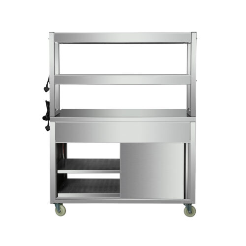 Heated Display Hot Cupboard & Gantry – 120cm (Pass-Through)