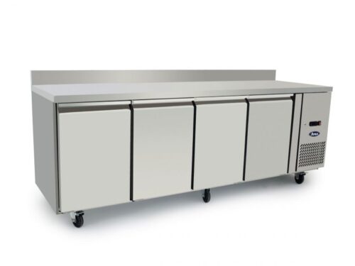 Atosa Counter Fridge with Splashback – 4 Door