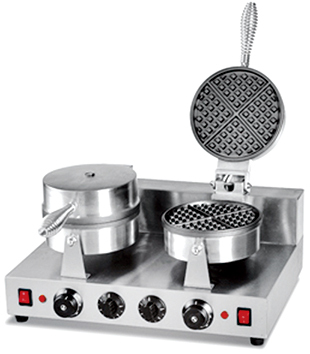 Infernus INF-WB2 Twin Commercial Waffle Baker – Double Waffle Maker