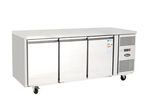 Atosa Counter Workbench Freezer – 3 Door