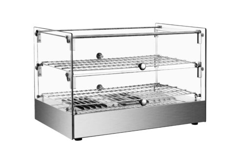 Infernus Double Shelf Counter Heated Display 50L – Squared