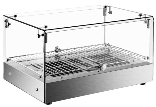 Infernus Single Shelf Counter Heated Display 35L – Squared